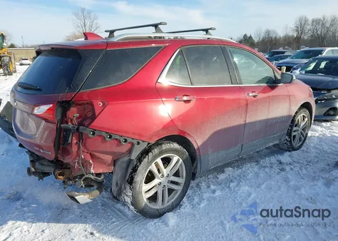 2018 Chevrolet Equinox Premier z USA, uszkodzony, nr VIN 3GNAXWEX7JS507083